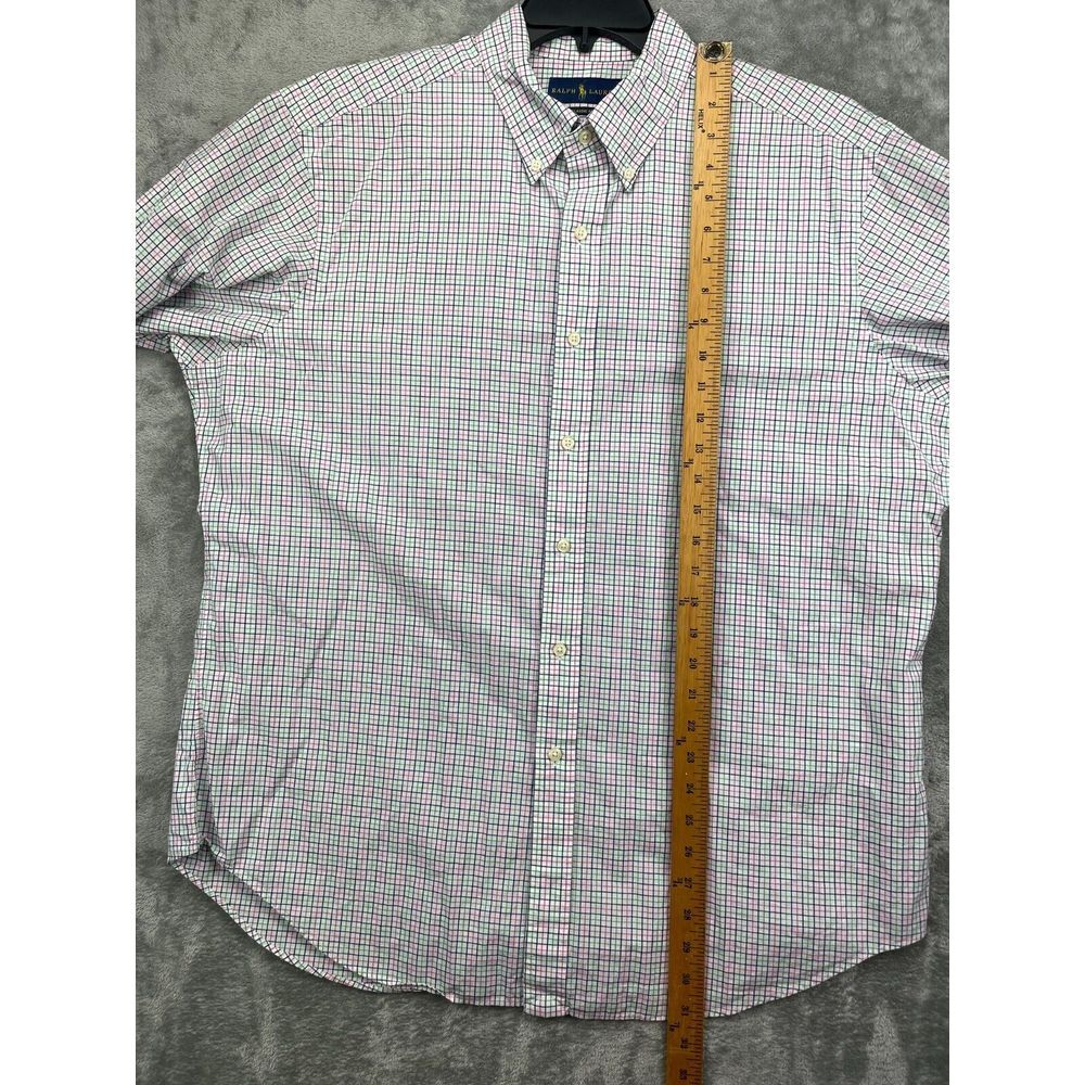 Polo Ralph Lauren Classic Fit Button Up Long Sleeve Shirt Mens XL Multicolor - Picture 3 of 9